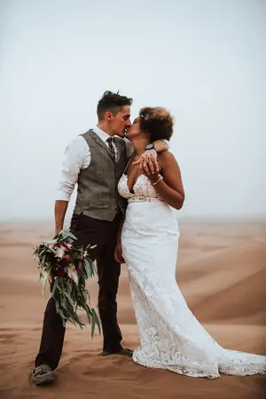 Spirituelle Hochzeit in der Wüste in Marokko