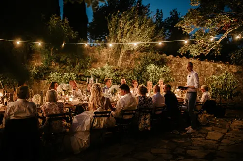 Eine intime Hochzeit ist kein EVENT - Dinner in der Toskana